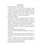 La planeación - actividad