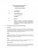 Relevamiento de información de los aspectos generales y legales de la entidad; y los procedimientos de contratación bienes y servicios aplicados