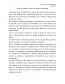 Sobre la verdad y mentira en sentido extramoral