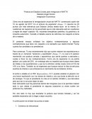 Postura de Estados Unidos para renegociar el NAFTA