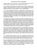 La modernidad pretendía acabar con la tradición pero es una gran contradicción que se beneficie la misma modernidad de la tradición