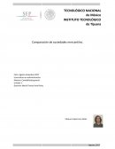 Comparación de sociedades mercantiles.