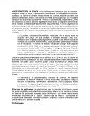 ANTECEDENTES DE LA FIDUCIA