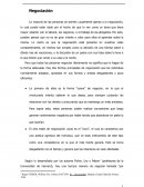 Negociación - Ensayo