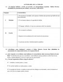 Lenguaje ACTIVIDADES DE LA UNIDAD I