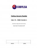 Politica de Horario Flexible