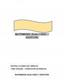 Matrimonio Igualitario y Adopción