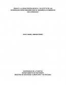 La desnutrición y susu efectos en las potenciales oportunidades para el desarrollo humano de una comunidad
