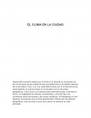 Actividad 2. el clima en la ciudad
