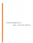 GUIA LECTURA CRÍTICA