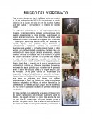 VISITA MUSEO DEL VIRREINATO