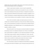 IMPORTANCIA DEL FOCUS GROUP COMO TECNICA DE INVESTIGACION PARA LA INNOVACION DE PRODUCTOS EN LAS EMPRESAS