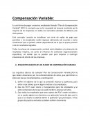 REQUISITOS BASICOS DE LOS PLANES DE COMPENSACIÓN VARIABLE