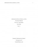 Administración de Recursos Humanos y sus Retos - Administración de Empresas