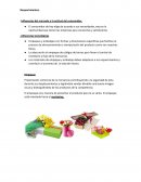 Requerimientos. -Influencias del mercado y la actitud del consumidor