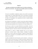 Diferentes definiciones de personalidad