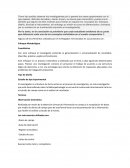 Enfoque Metodológico Cuantitativo