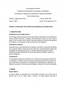 Análisis y comparación de las diferentes disciplinas de las Bellas Artes