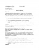 ¿Cuál es su función de probabilidad para el número de contrato que podría ganar la compañía?