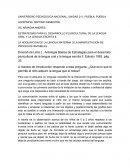 LA ADQUISICION DE LA LENGUA MATERNA O LA MANIFESTACION DE PROCESOS INVISIBLES.