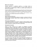 Motivo de la evaluación