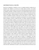 SENTIMIENTOS DE LA NACIÓN.