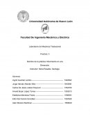 Practica: 3 Nombre de la práctica: Movimiento en una Dimensión