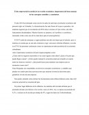 Ensayo sobre el gran Éxito empresarial en medio de la recesión económica: importancia del buen manejo de los conceptos contables y económicos.