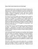 Ensayo “Breve revisión histórica del uso de la tecnología”