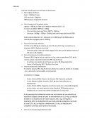 Ejercicios quimica. Cálculos iniciales para los tres tipos de productos
