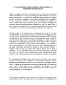 A partir de las victimas ¿como se debe abordar el periodismo investigativo?