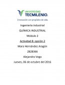 Ingeniería industrial QUÍMICA INDUSTRIAL Módulo 2