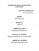 Métodos para segmentar costos semivariables