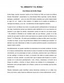 "El Arbusto y el Rosal" una fábula de Emilio Rojas