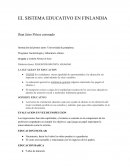 Informe de la educacion en finlandia