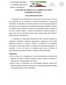PLAN ANUAL DE TRABAJO DE LA COMISION DE PLANES Y PROGRAMAS DE ESTUDIO