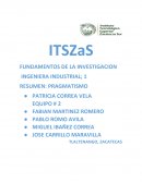 RESUMEN: PRAGMATISMO FUNDAMENTOS DE LA INVESTIGACION