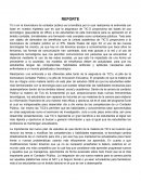 REPORTE de TICS