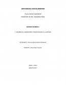 Informe de laboratorio: Conservacion de la materia