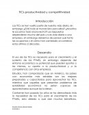 TICs productividad y competitividad