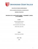 INFORME ESTADÍSTICO “INFLUENCIA DE LA MOTIVACIÓN LABORAL Y DESEMPEÑO LABORAL EN UNA EMPRESA”