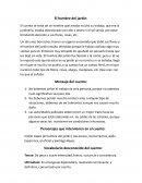 El hombre del jardín