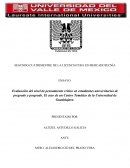 Evaluación del nivel de pensamiento crítico en estudiantes universitarios de pregrado y posgrado. El caso de un Centro Temático de la Universidad de Guadalajara.