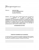 Ejemplo de una tutela