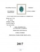 Actividad de la empresa MS STORES SAC informe