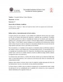 Práctica 1: Efecto de la fuerza iónica sobre la respuesta de un electrodo de ion selectivo (ISE)