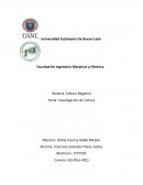 Investigación de Cultura