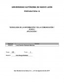 PREPARATORIA 16 TECNOLOGÍA DE LA INFORMACIÓN Y DE LA COMUNICACIÓN 1