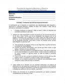 Actividad 1. Evaluación de Perfil de Programa Educativo