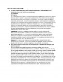 Presupuesto General de la República